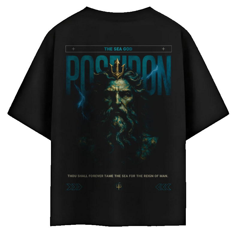POSIEDON ~OS Back Print T